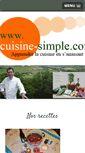 Mobile Screenshot of cuisine-simple.com